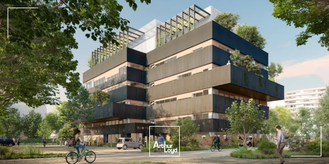 Pau, secteur Helioparc et quartier de l'Université, à vendre, plusieurs cellules de bureaux à aménager, , dans un immeuble neuf édifié dans un environnement verdoyant 